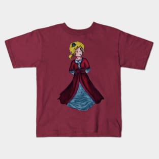 Little princess marker drawing Kids T-Shirt